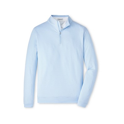 Peter Millar Men's Perth Sugar Stripe Quarter-Zip