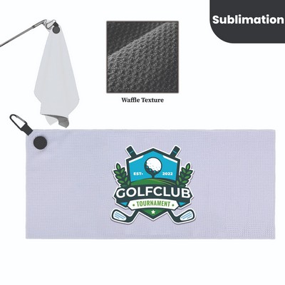 Personalized Magnetic Golf Towel in Bulk