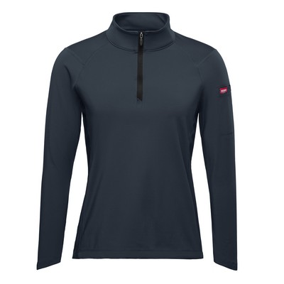 Red Kap® Women's Performance Quarter Zip Cadet Collar Pullover